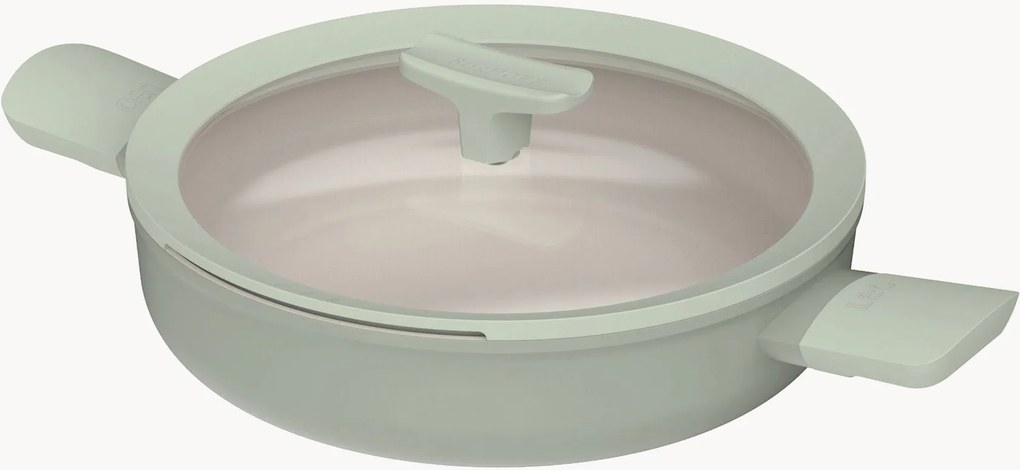 Padella in alluminio con rivestimento antiaderente e coperchio Balance