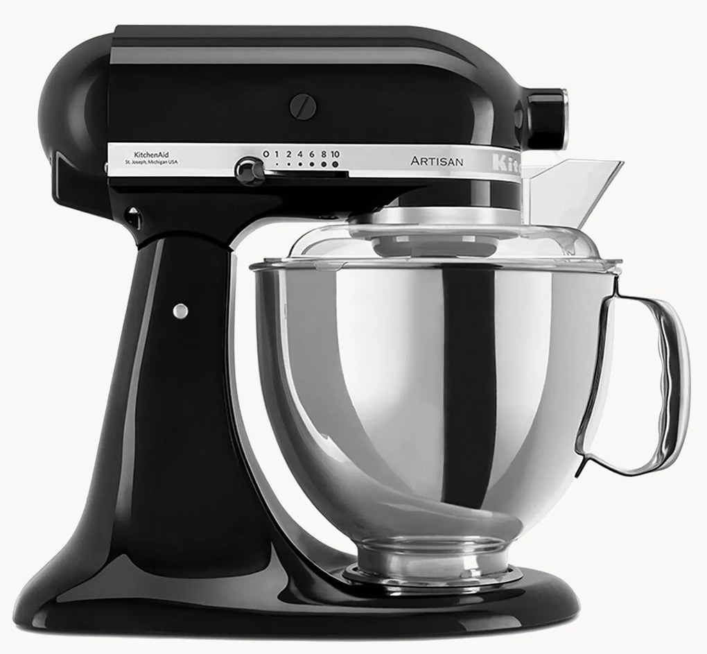 Robot da cucina con ciotola inclinabile Artisan, 4,8 l, set da 8