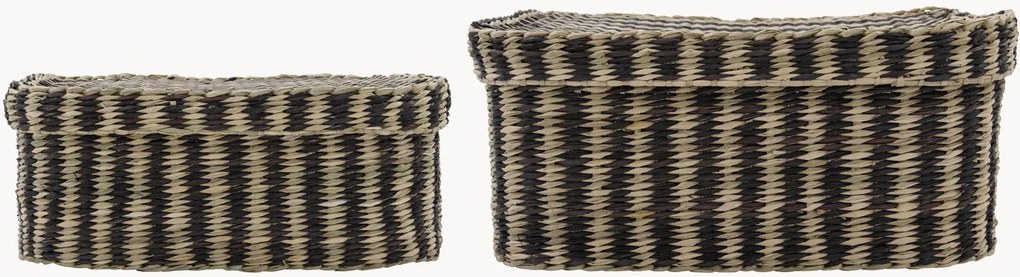 Set di 2 scatole in rattan Shoo