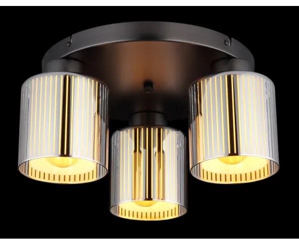 Globo 16056-3D - Plafoniera FELICIA 3xE27/60W/230V Ø 34,5