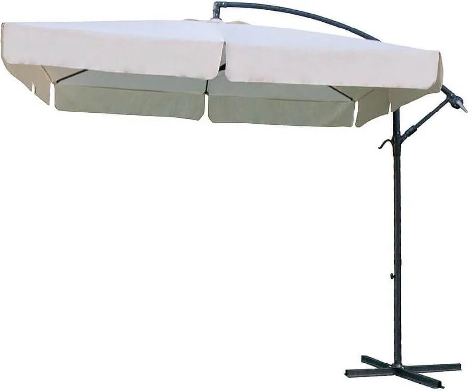 ACHILLES - ombrellone da giardino decentrato