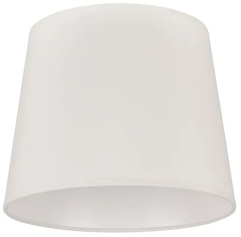 Duolla - Paralume per lampada da tavolo CLASSIC M E27 diametro 24 cm color crema
