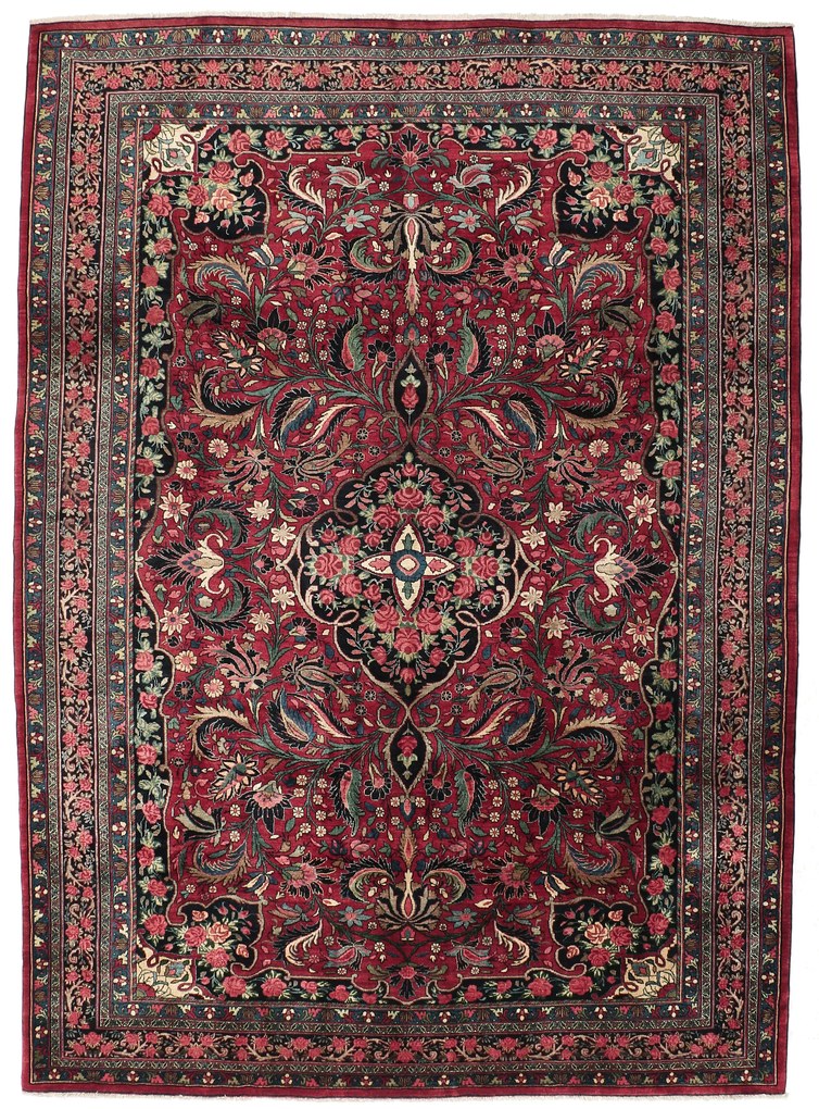 Bidjar Tappeto 370 x 270 (Iran) Annodato A Mano