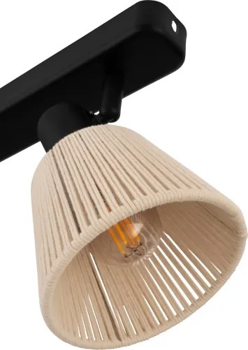 Eglo 44139 - Faretto SEAGARD 2xE14/40W/230V beige/nero
