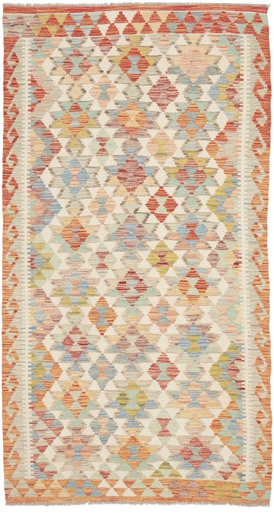 Kilim Tappeto 110 x 200 (Pakistan) Tessuto A Mano