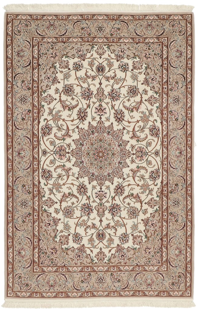 Isfahan Tappeto persiano 110x170 (Iran) Annodato A Mano
