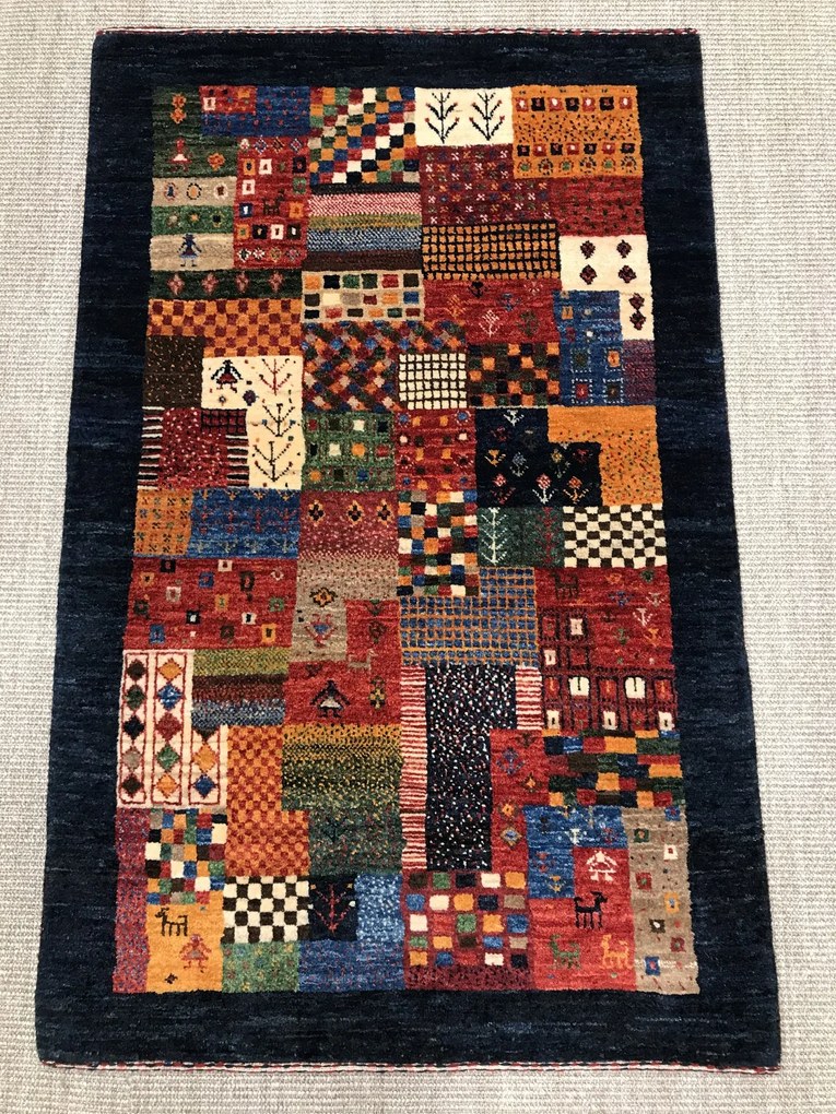 Loribaft Tappeto persiano 80x130 (Iran) Annodato A Mano