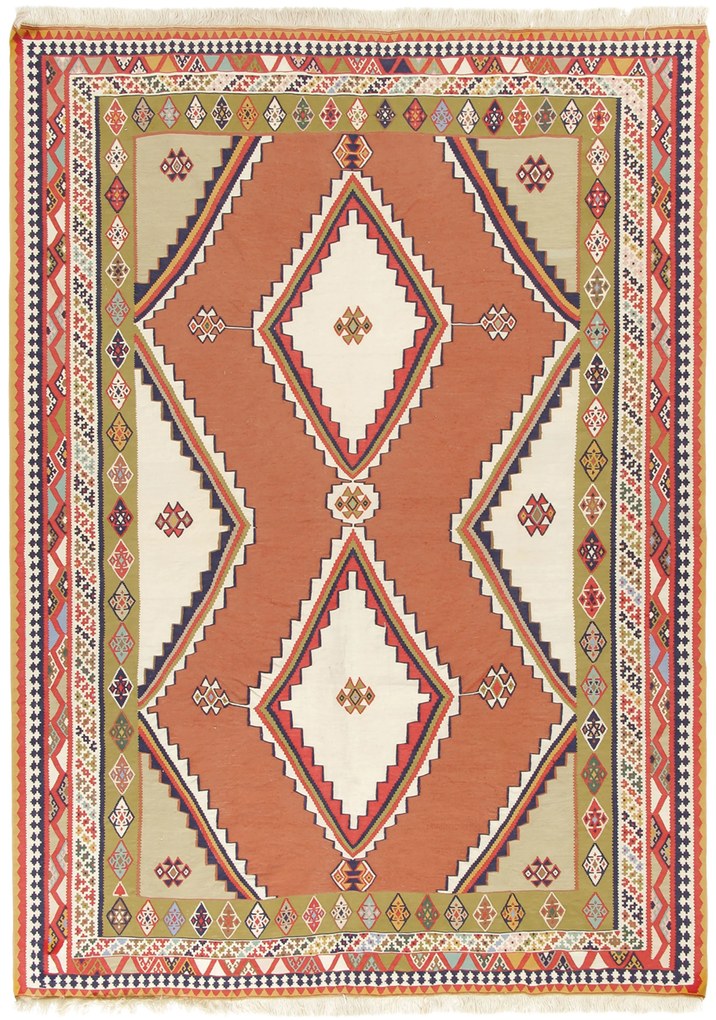 Kilim Tappeto 290x180 (Iran) Tessuto A Mano