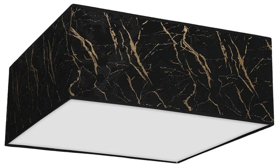 Plafoniera SENSO 2xE27/60W/230V nera