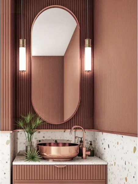 Open Design OR85723 - Lampadario a sospensione LED OMI, 10W/230V, ottone