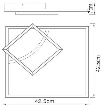 Globo 67245-40 - Lampadario a LED da superficie TINY LED/40W/230V
