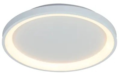 Brilagi - LED dimmerabile plafoniera FALCON SLIM LED/42W/230V Ø 50 cm bianco + telecomando