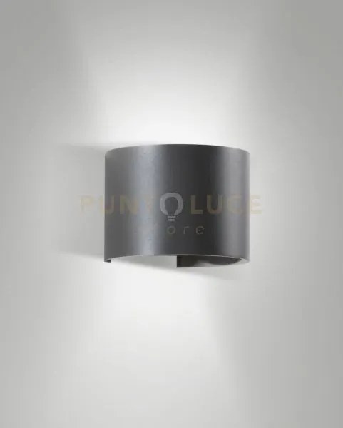 Cody applique d esterno doppia emissione a led 12w 3000k 1448lm gri...
