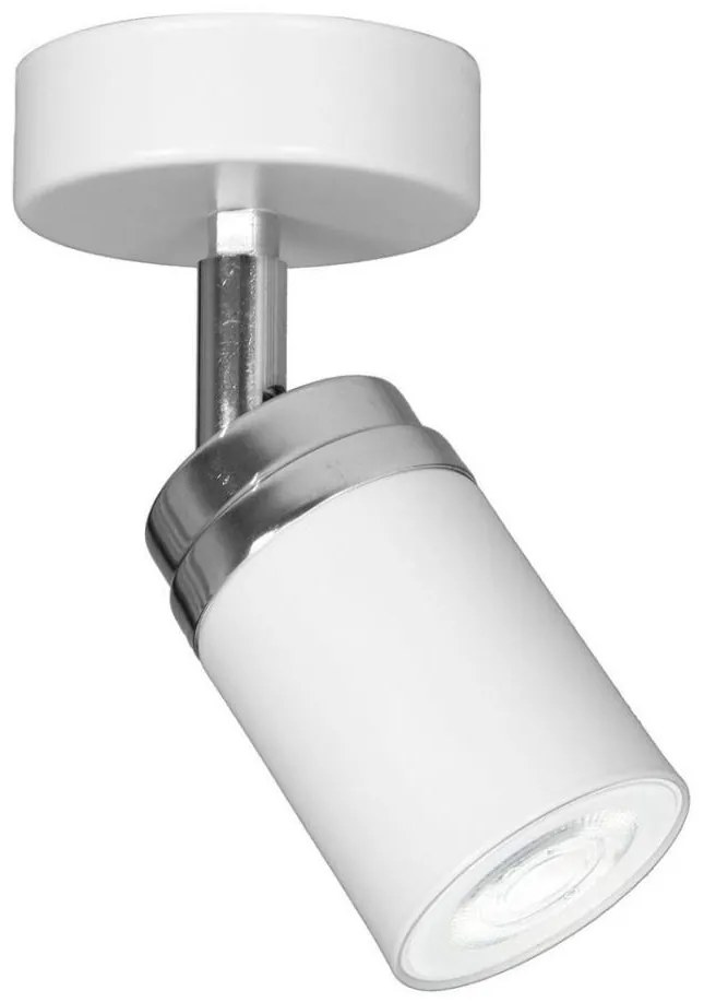 Faretto RENO 1xGU10/8W/230V bianco/cromo