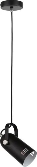 Paulmann 79766 - LED RGBW 1xE27/9W Lampada a sospensione con cavo LAVEA 230V nero