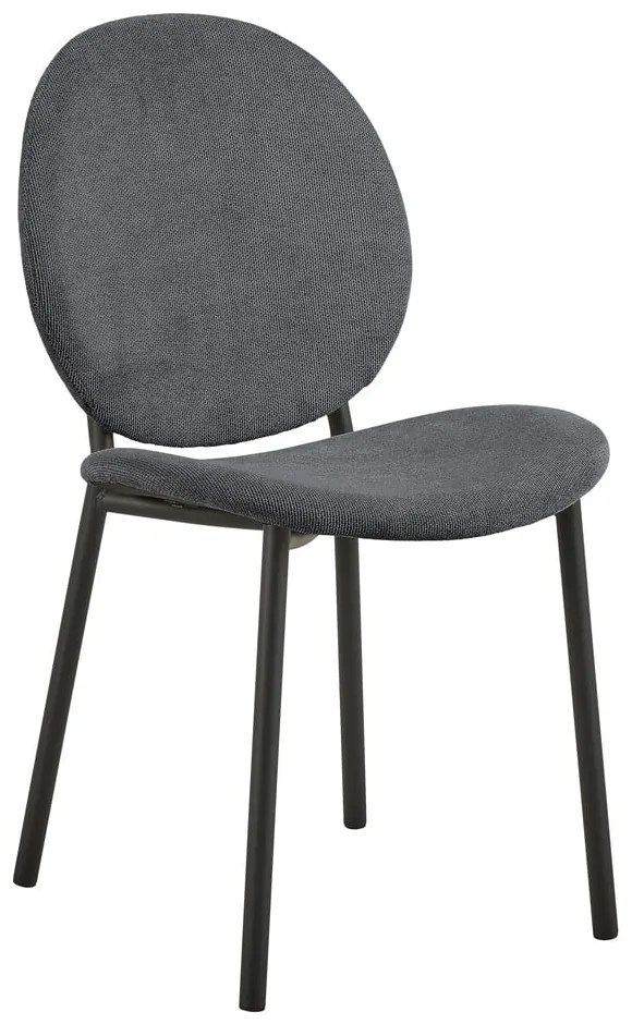 Sedia da pranzo color antracite Cliff – Actona