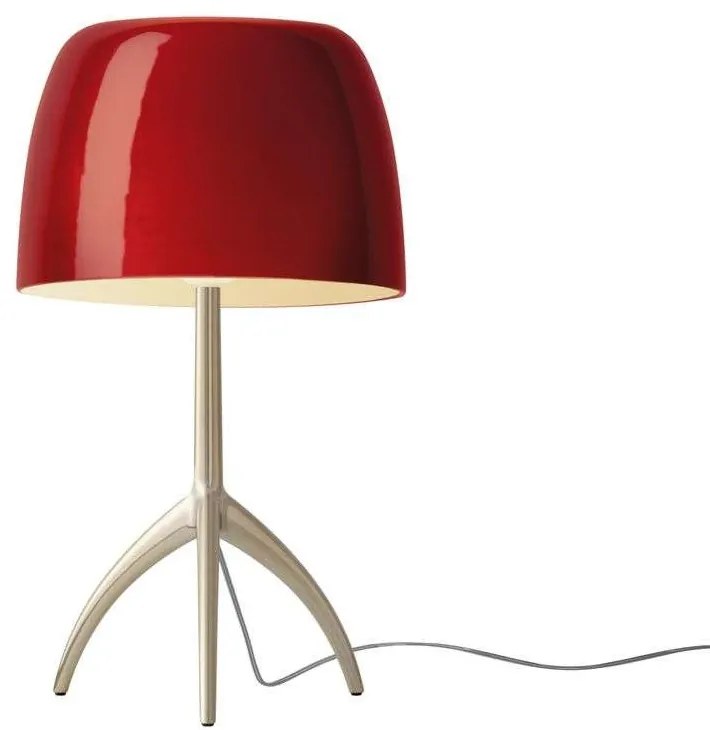 Foscarini - Lumiere Grande Lampada da Tavolo E27 Golden/Ciliegio Dimmerabile Foscarini