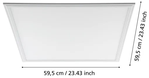 Eglo 96153 - Pannello LED da soffitto SALOBRENA LED/40W/230V