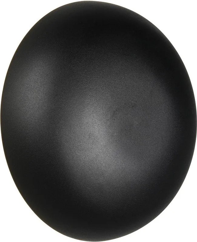 Lampada da parete LED nera opaca con ricarica USB Davey – Trio