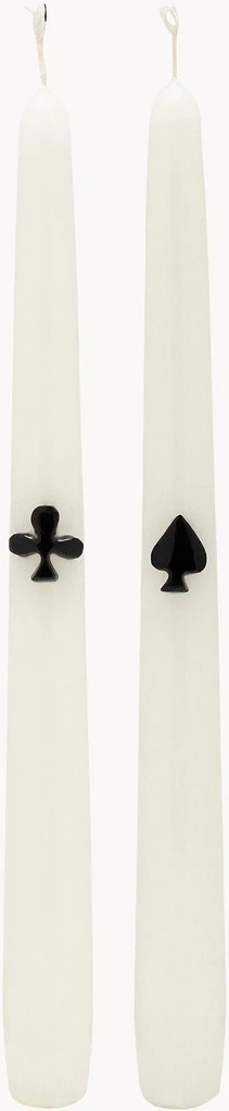 Set di 2 candele da tavolo Play Your Cards Right