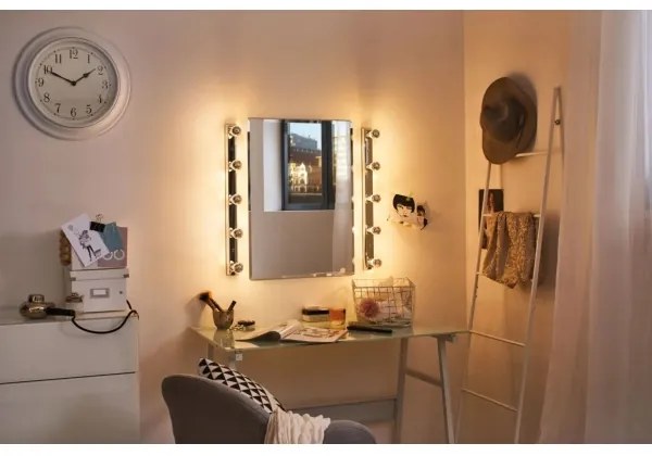 Lampadina LED CROWN E14/2,6W/230V 2700K con cupola a specchio - Paulmann 28663