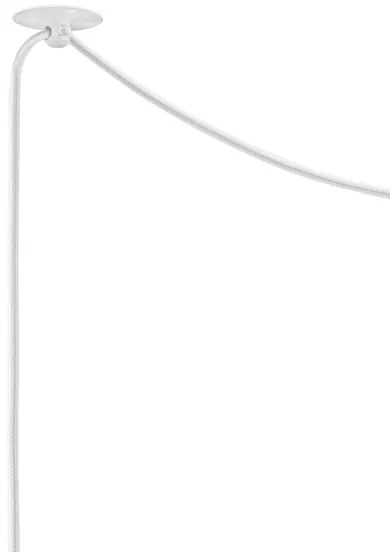 Lampadario a sospensione con filo IRMA 1xE14/28W/230V bianco