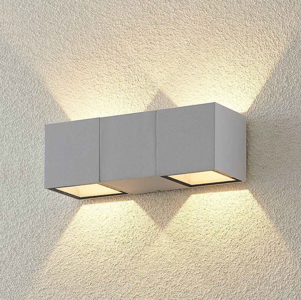 ELC Vanda applique LED da esterni, bianco