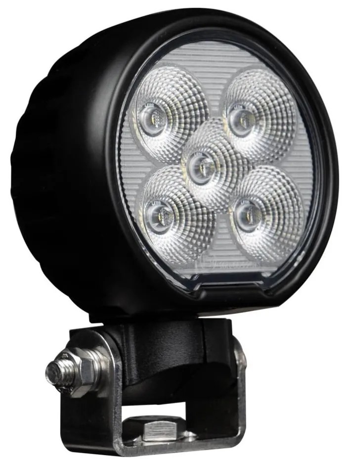LED Faretto per macchina BLACK LED/50W/10-30V IP69 5700K arrotondato