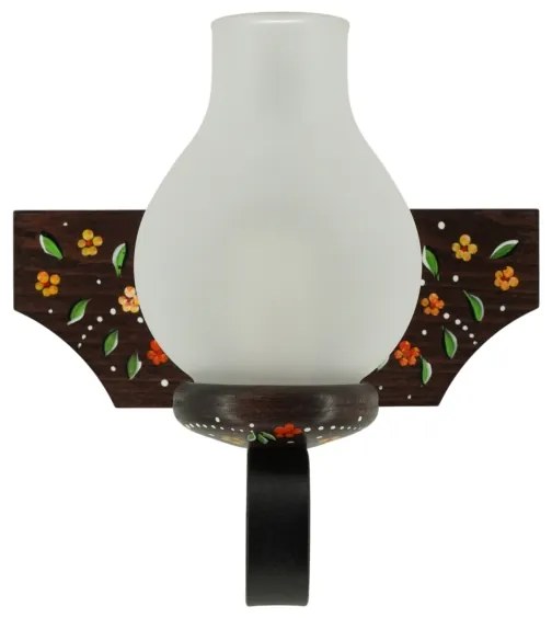 Brilagi - Applique da parete QUEEN 1xE14/40W/230V faggio/wengé