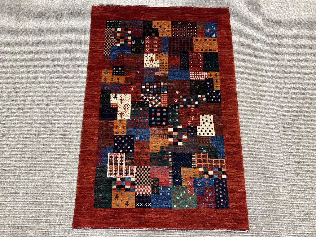Loribaft Tappeto persiano 80x120 (Iran) Annodato A Mano