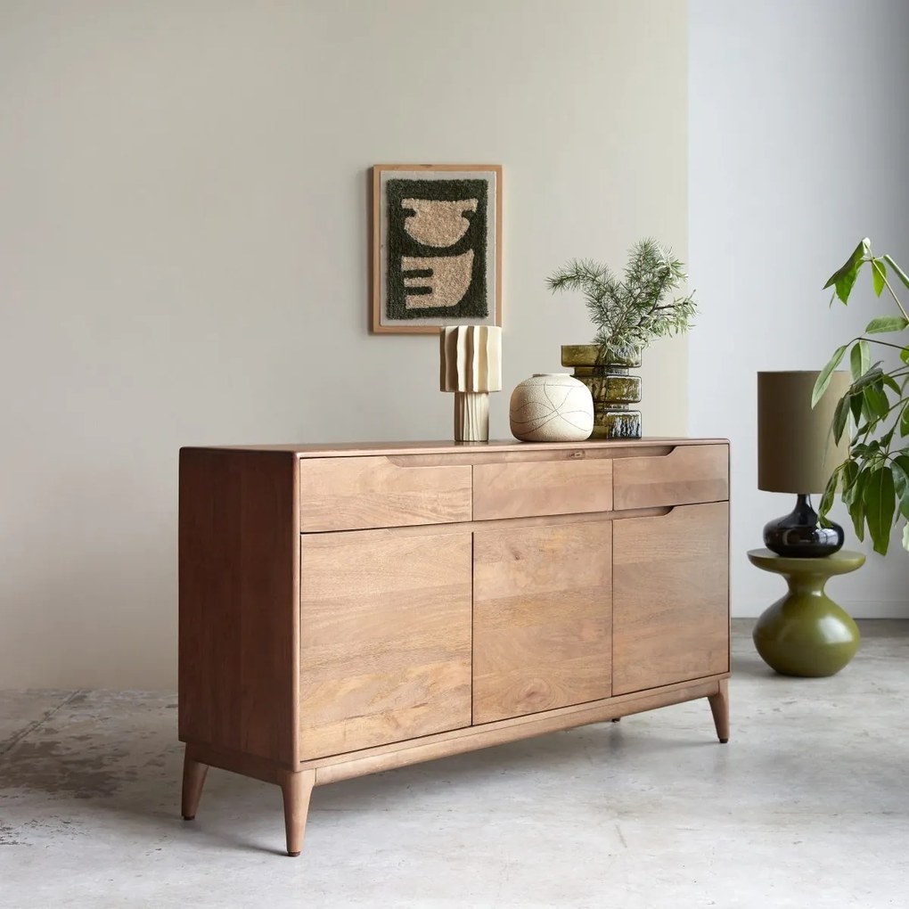 Tikamoon - Credenza Gabrielle in legno di mango massello 150 cm