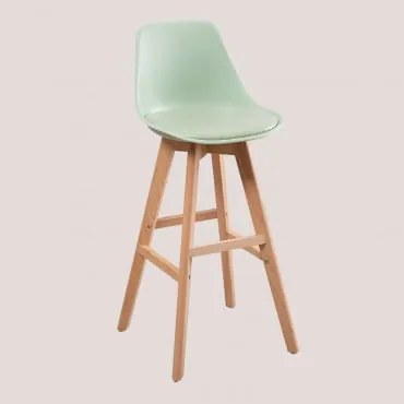 Pack 2 Sgabelli Nordic Edition Celadon & ↑75 Cm - Sklum