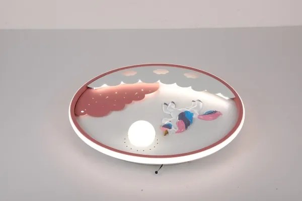 Brilagi - LED dimmerabile. Plafoniera per cameretta UNICORN LED/68W/230V 3000-6000K + telecomando