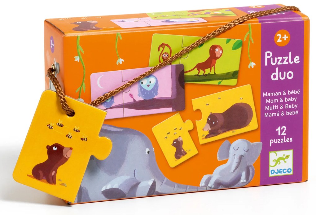 Puzzle Duo - animali piccoli