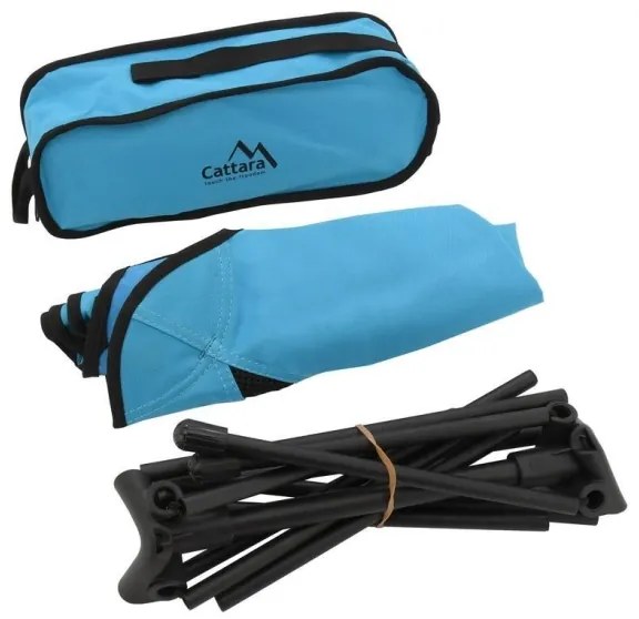 Sediada campeggio pieghevole blu 63 cm