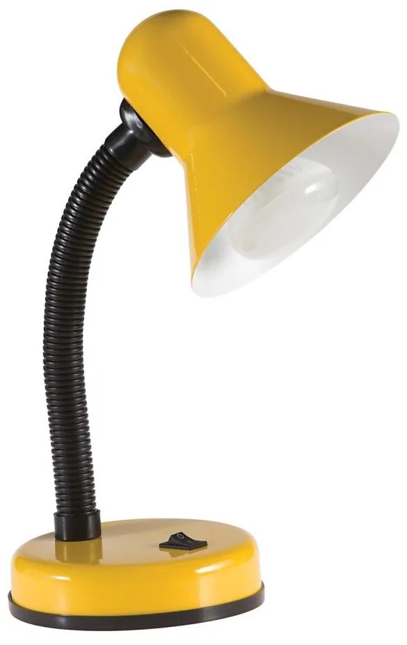 Lampada da tavolo SMIESZEK 1xE27/40W/230V giallo
