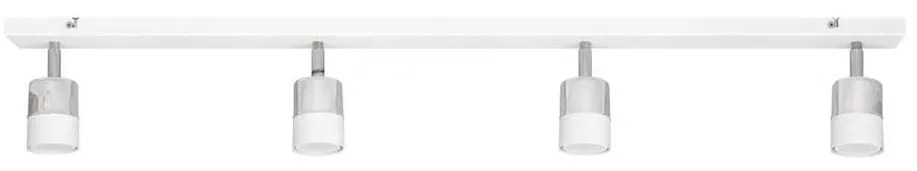 LED Luce Spot a LED TUBSSON 4xGU10/4,8W/230V bianco/cromo lucido