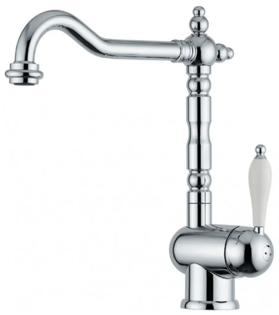 Franke Old England rubinetto da cucina verticale cromo 115.0060.360