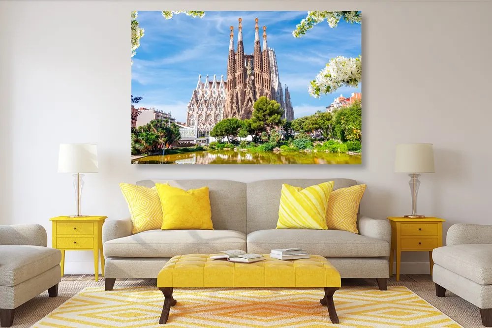 Stampa su tela – Cattedrale di Barcellona