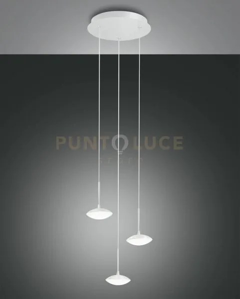 Hale sospensione 3 luci bianca 3255-47-102