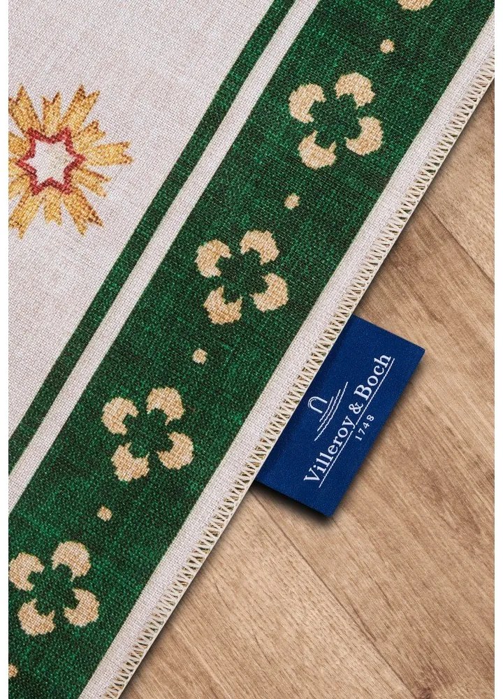 Tappeto verde con motivo natalizio 160x230 cm Green Christmas - Villeroy&Boch