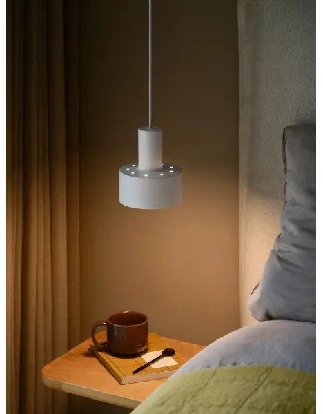 Nordlux - Lampadario MATIS 1xE27/40W/230V bianco
