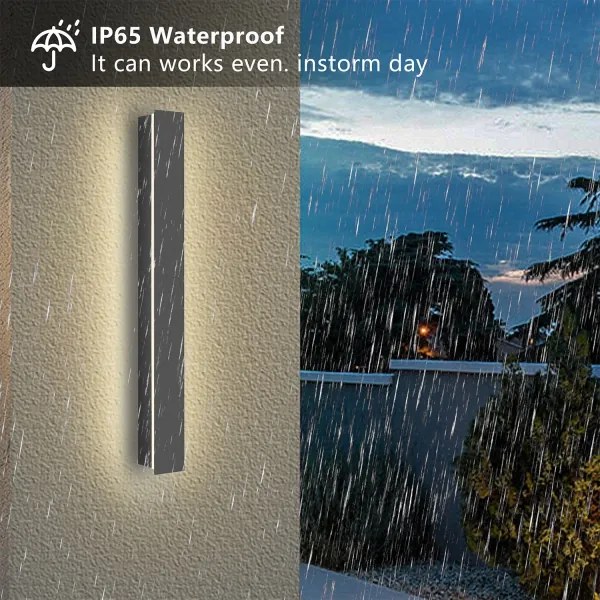 Brilagi - Applique da esterno LINEAR LED/12W/230V 3000K IP65 antracite