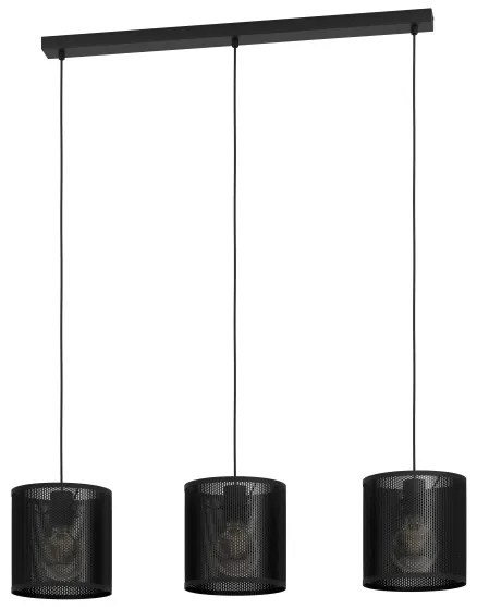 Eglo 43796 - Lampadario a sospensione con filo MANBY 3xE27/40W/230V