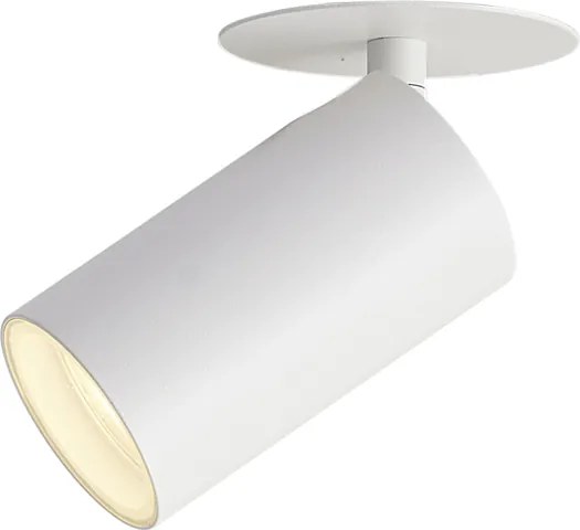 Set di 6 faretti da incasso moderni bianchi GU10 50mm IP44 - Chels