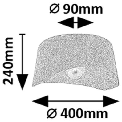 Rabalux 71189 - Plafoniera FARELIA 1xE27/10W/230V