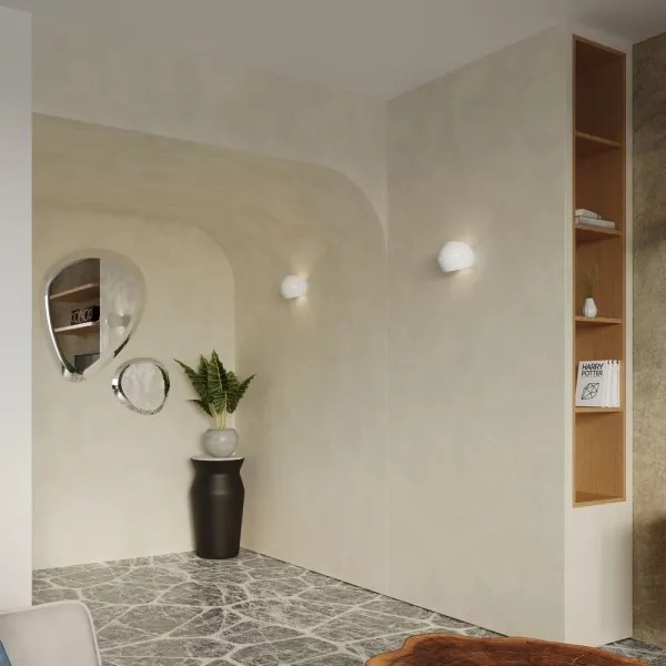 Sollux SL.1026 - Applique GLOBE 1xE27/60W/230V bianco lucido