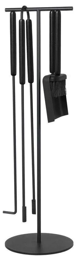 Blomus - Ashi Set di utensili per caminetto 5 pcs. Black Blomus