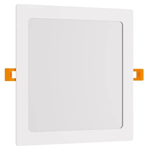 Pannello LED Quadrato 20W, 2.000lm, no Flickering, Foro 205x205mm Colore Bianco Caldo 3.000K