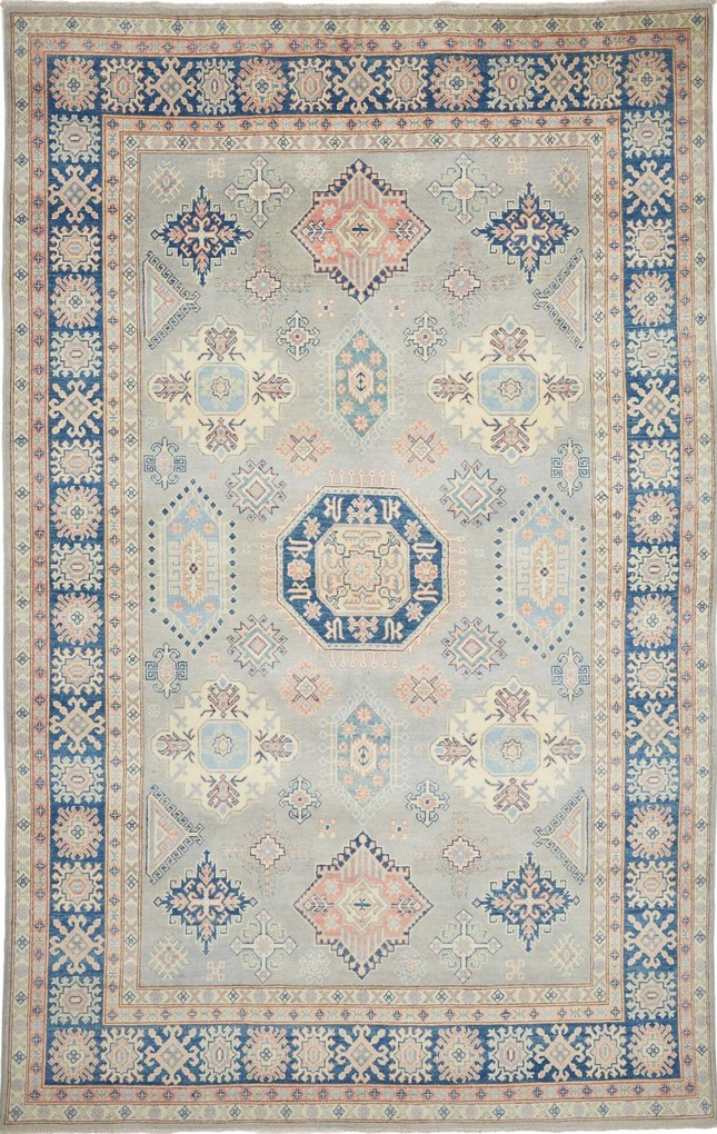 Kazak Tappeto 200x320 (Pakistan) Annodato A Mano